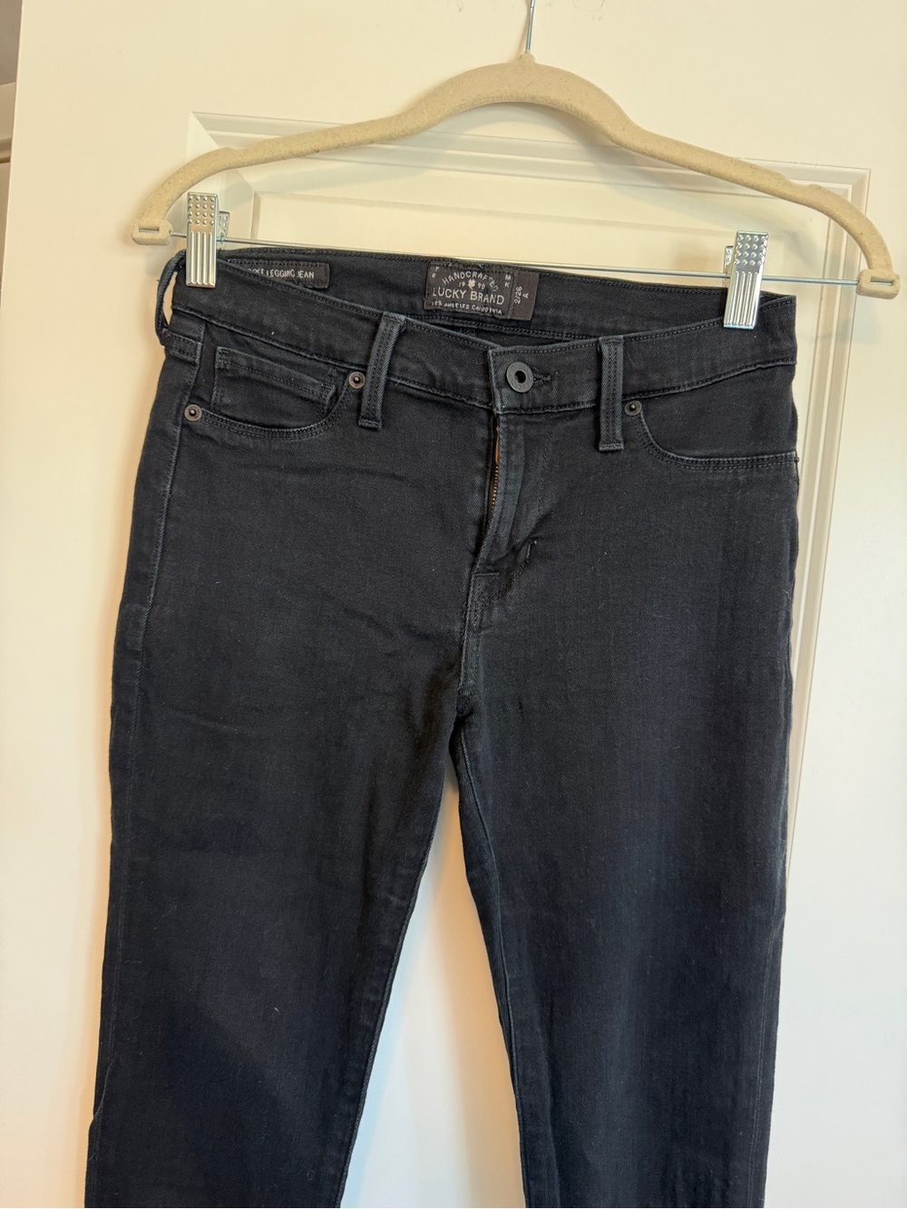 🖤 Lucky Brand "Brooke Legging Jean" — Black Wash | Size 2/26